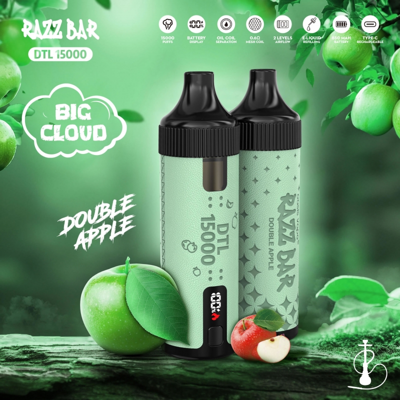 Razz Bar 15000 available in 12 delicious flavors from fruity to icy options